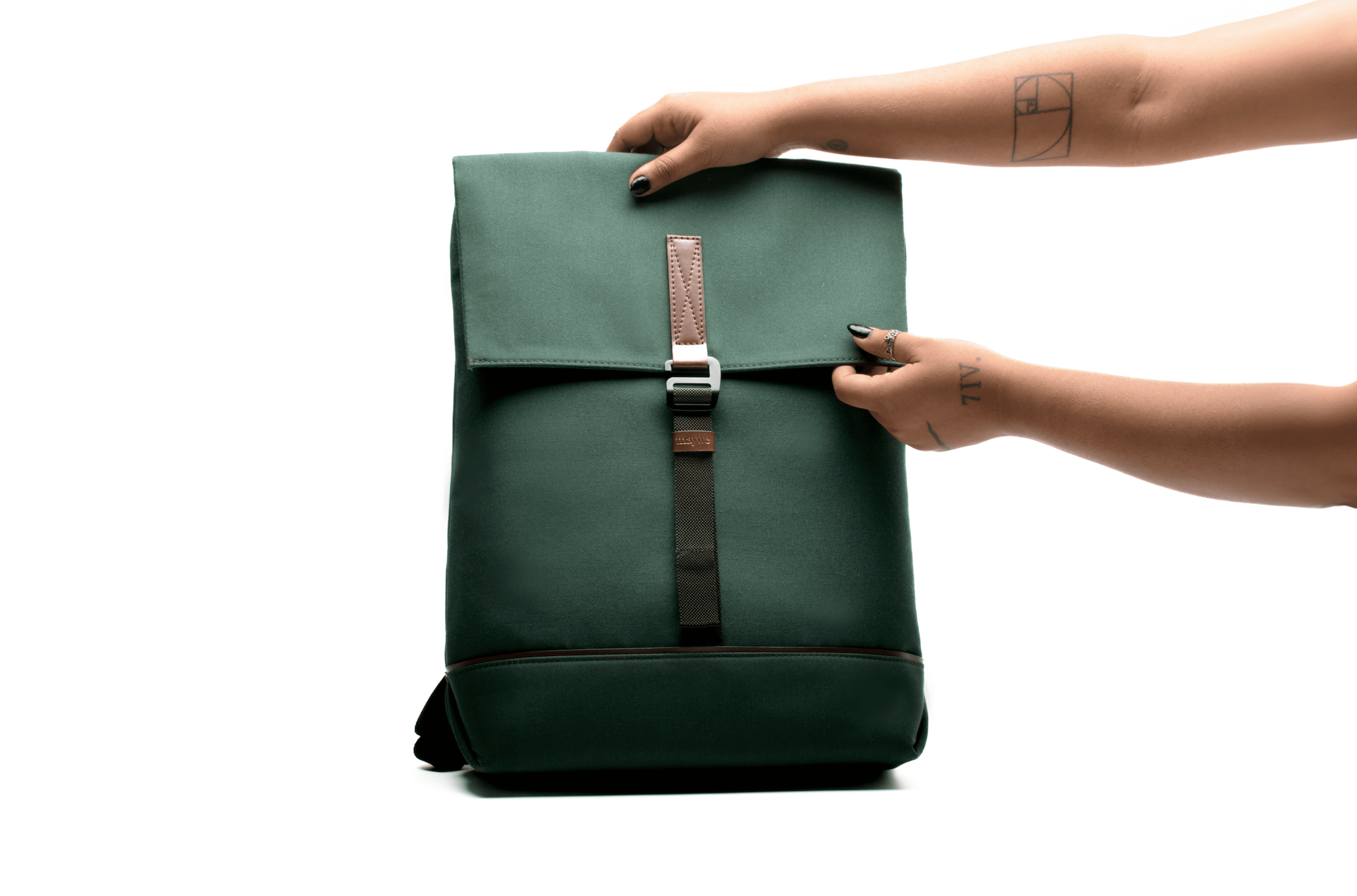 Willow Flap Backpack (Green)